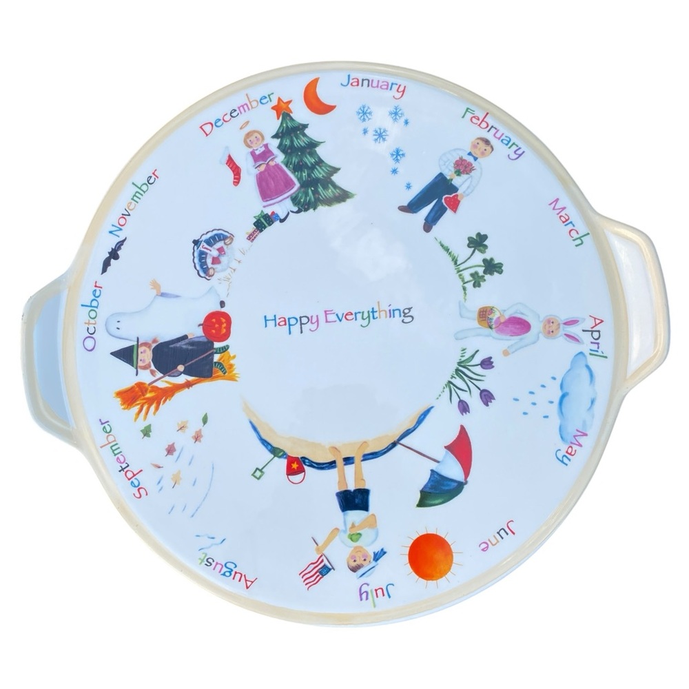 Seasonal Platter Nantucket Home Happy Everything Platter - Picture 1 of 10